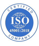 Certified ISO 45001:2018 Company